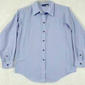 Patagonia checkered seersucker, button-down shirt size small